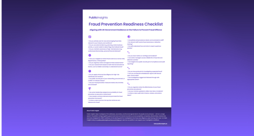 Preparing for the Failure to Prevent Fraud Offence: Using Public Records to Show You Took Reasonable Steps